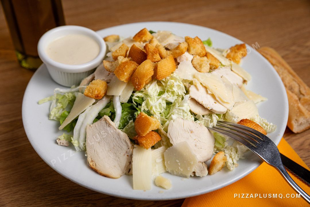 Caesar's Plus salad with grilled chicken